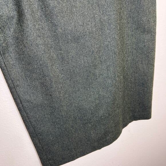 Loft Black Gray Wool Blend Skirt 12 - Picture 3 of 10